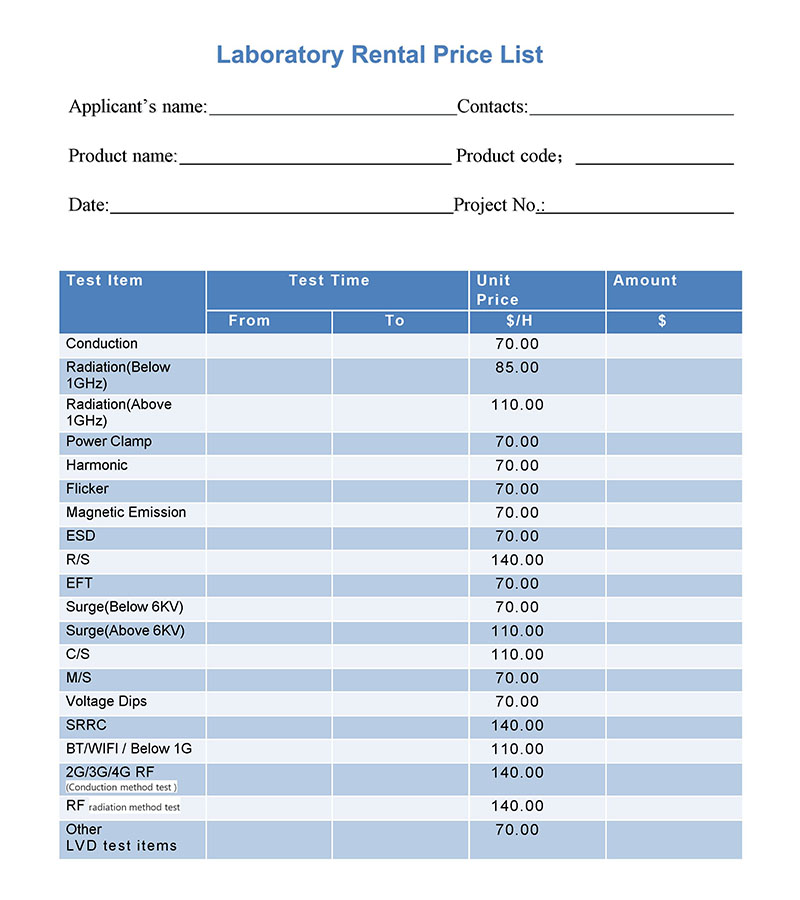 Laboratuvar kiralama hizmeti