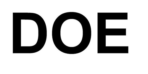 DOE uyumluluğunun belirtimi